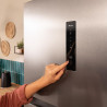 Cecotec Refrigerateur Congelateur Combiné Bolero CoolMarket 2D 465 NF Inox E. Réfrigérateur 465L, No Frost, écran extérieur avec