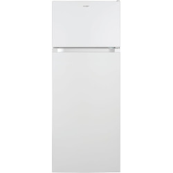 Candy - Réfrigérateur double-portes CDG1S514EW - Réfrigérateur Combi, 211L, technologie statique, éclairage LED, porte réversibl