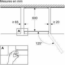 Bosch KGN367LDF Série 4 - Réfrigérateur combiné, pose-libre, Perfect Fit
