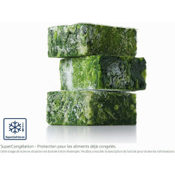 Bosch KGN33NWEB Série 2 - Réfrigérateur combiné, pose-libre, éclairage LED | Total NoFrost contre la formation de glace, MultiBo