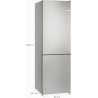 Bosch KGN362I1F Série 4 - Réfrigérateur combiné, pose-libre, Perfect Fit