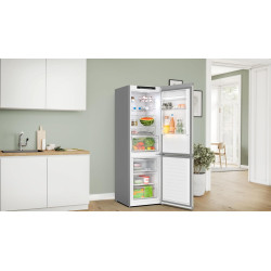 Bosch KGN362I1F Série 4 - Réfrigérateur combiné, pose-libre, Perfect Fit