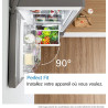 Bosch KGN362I1F Série 4 - Réfrigérateur combiné, pose-libre, Perfect Fit