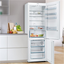 Bosch KGN49XWEA Série 4 - Réfrigérateur combiné, pose-libre, éclairage LED