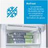 Bosch KGN49XWEA Série 4 - Réfrigérateur combiné, pose-libre, éclairage LED