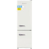 magictec Frigo vintage,Retro réfrigérateur congelateur | 179 cm | 236 L (168 L/68 L) | Total No Frost | Combinaison refrigerateu