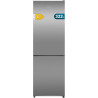 Cecotec Réfrigérateur Combi 2 Portes Bolero CoolMarket Combi 322 Inox E. 322 L, Hauteur 185 et 60 cm de Largeur, Basse Consommat