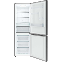 Cecotec Réfrigérateur Combi 2 Portes Bolero CoolMarket Combi 322 Inox E. 322 L, Hauteur 185 et 60 cm de Largeur, Basse Consommat