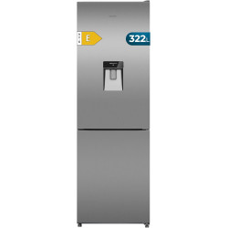 Cecotec Réfrigérateur Combiné Total No Frost de 322L Bolero CoolMarket Combi 322i WD Inox E. 185,5 cm de Hauteur, 59,5 cm de Lar