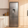 Cecotec Réfrigérateur Combiné Total No Frost de 322L Bolero CoolMarket Combi 322i WD Inox E. 185,5 cm de Hauteur, 59,5 cm de Lar
