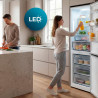 Cecotec réfrigérateur combiné total no frost 322l bolero coolmarket combi 322i blanc glass e. 185,5cm de hauteur, 59,5cm de larg
