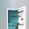 Cecotec réfrigérateur combiné 2 portes bolero coolmarket combi 322 blanc e. 322 l, hauteur 185 cm et largeur 60 cm, basse consom