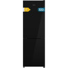 Cecotec réfrigérateur combiné total no frost de 322l bolero coolmarket combi 322i noir glass e. hauteur 185,5cm, 59,5cm de large