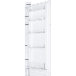 Candy CMS518EW - Réfrigérateur 1 Porte 178 cm Tout Utile - Intégrable À Glissière - 316l - Froid Statique - 39 dB - 6 Clayettes 