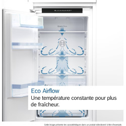 Bosch KIR41NSE0 Série 2 - Réfrigérateur, encastrable, Cool Airflow