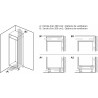 Bosch KIR41NSE0 Série 2 - Réfrigérateur, encastrable, Cool Airflow