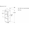 Bosch KIR41NSE0 Série 2 - Réfrigérateur, encastrable, Cool Airflow