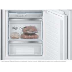 Bosch KIS86AFE0 - Réfrigérateur combiné, intégrable, Tiroir VitaFresh