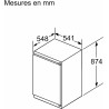 Bosch KIL22NSE0 Série 2 - Réfrigérateur, intégrable, éclairage LED