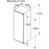 Bosch KIL82NSE0 Série 2 - Réfrigérateur, encastrable, éclairage LED