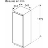 Bosch KIL82NSE0 Série 2 - Réfrigérateur, encastrable, éclairage LED