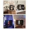 Upstreman Mini Frigo de Chambre, 4 Litres/6 Canettes, 7 Couleurs Éclairage, Petit Frigo avec Thermoélectrique, 12V/220V, Mini Fr