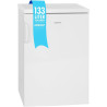 Bomann Réfrigérateur 133L blanc VS2195-1-blanc, Capacité nette : 133 litres, Éclairage intérieur à DEL, Contrôle de la températu