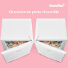 COMFEE' RCU40WH3EU(E) Mini Congélateur 31L, Blanc, Silencieux | Porte Réversible, 4 Étoiles, -24°C à -18°C, Température réglable