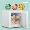 COMFEE' RCU40WH3EU(E) Mini Congélateur 31L, Blanc, Silencieux | Porte Réversible, 4 Étoiles, -24°C à -18°C, Température réglable