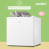 COMFEE' RCU40WH3EU(E) Mini Congélateur 31L, Blanc, Silencieux | Porte Réversible, 4 Étoiles, -24°C à -18°C, Température réglable