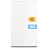 COMFEE' RCU60WH2(E) 60L Mini Congélateur, Monoporte, Température Réglable, Porte Réversible, Silencieux, Pose Libre, Blanc | Tem