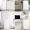 COMFEE' RCU60WH2(E) 60L Mini Congélateur, Monoporte, Température Réglable, Porte Réversible, Silencieux, Pose Libre, Blanc | Tem