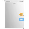 COMFEE' RCU83WH3EU(E) Congélateur vertical indépendant, Blanc, 88L | 3 tiroirs transparents, Grande capacité, -18°C, 39 dB silen