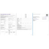 COMFEE' RCU83WH3EU(E) Congélateur vertical indépendant, Blanc, 88L | 3 tiroirs transparents, Grande capacité, -18°C, 39 dB silen
