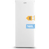 COMFEE' RCU160WH2(E) Congélateur Armoire 160L - Hauteur 142cm -183kWh/an-Porte Réversible-42dB Silencieux-Thermostat Réglable-Pi