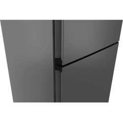 Bosch - kgn39ocaf - série 4 - réfrigérateur avec congélateur - 203 x 60 cm - réfrigérateur (260 l) + congélateur (103 l) - colle