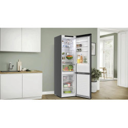 Bosch - kgn39ocaf - série 4 - réfrigérateur avec congélateur - 203 x 60 cm - réfrigérateur (260 l) + congélateur (103 l) - colle