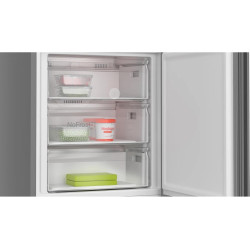 Bosch kgn49ocaf série 4 réfrigérateur-congélateur autonome xxl 203 x 70 cm réfrigérateur 311 l et congélateur de 129 l - vert co