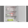 Bosch kgn49ocaf série 4 réfrigérateur-congélateur autonome xxl 203 x 70 cm réfrigérateur 311 l et congélateur de 129 l - vert co