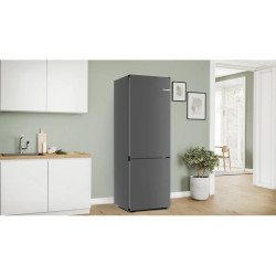 Bosch kgn49ocaf série 4 réfrigérateur-congélateur autonome xxl 203 x 70 cm réfrigérateur 311 l et congélateur de 129 l - vert co