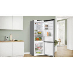 Bosch kgn49ocaf série 4 réfrigérateur-congélateur autonome xxl 203 x 70 cm réfrigérateur 311 l et congélateur de 129 l - vert co