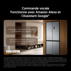 XIAOMI Mijia Réfrigérateur Multi-portes 502L, No Frost, Ag⁺ Antibactérien