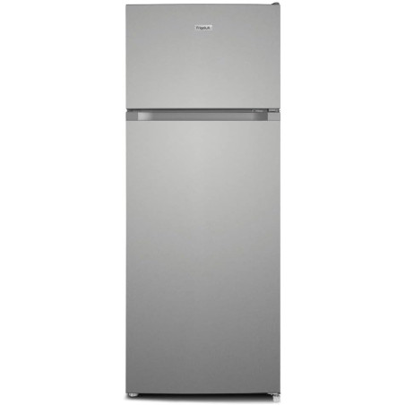 FrigeluX Réfrigérateur Double Porte Inox RDP216XE 211L