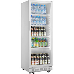 METRO Professional Réfrigérateur à Boissons GSC2360, Acier/Verre/Plastique, 62x63.6x175.3cm, 347L, Refroidissement: Ventilateur 