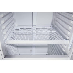 METRO Professional Réfrigérateur à Boissons/Frigo Vitré GSC2360C, Métal/Verre 62 x 64.6 x 193.5cm, 347 L, Froid Ventilé, 180 W, 