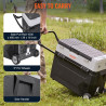 VEVOR Glacière Électrique Portable de 38 L Réfrigérateur de Voiture Portable 12/24 V CC 100-240 V CA Frigo Voiture Double Zone 0