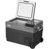 VEVOR Glacière à compression 35 L Réfrigérateur de Voiture avec Fonction de Fabrication de Glace 12V,Frigo Voiture sur Roulettes