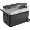 VEVOR Réfrigérateur Portable à Compression 60 L, Mini Frigo de Voiture 12 V, Glacière sur Roulettes à Zone Unique, Température R