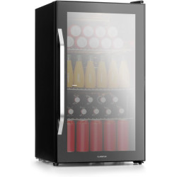 KLARSTEIN Mini Frigo de Chambre et Bureau pour Boisson, Silencieux, Refrigerateur Mini Bar 80L, Pour Camping, Étagères Réglables