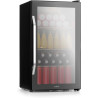 KLARSTEIN Mini Frigo de Chambre et Bureau pour Boisson, Silencieux, Refrigerateur Mini Bar 80L, Pour Camping, Étagères Réglables